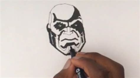 How To DRAW DARKSEID From Zack Snyder Justice League Cut YouTube