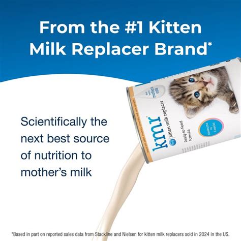 Petag Kmr Kitten Milk Replacer Liquid For Kittens Fl Oz Can Chewy