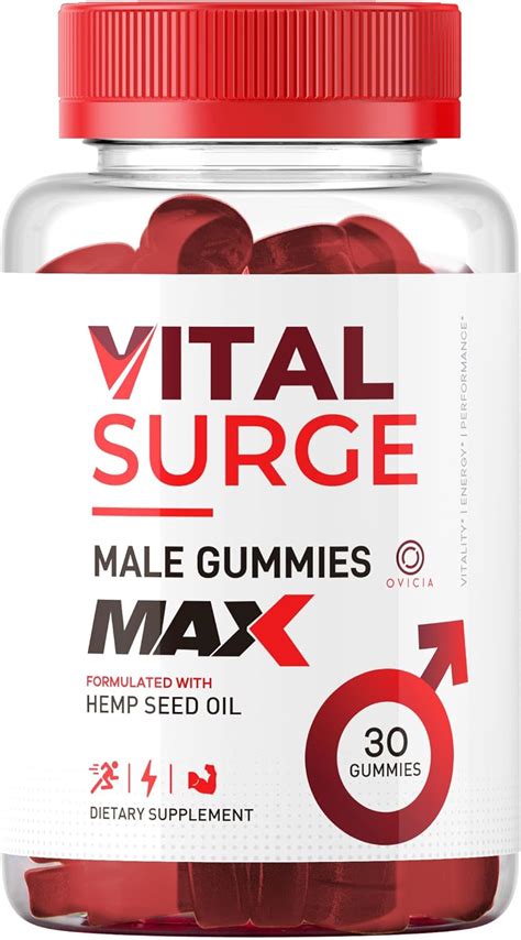 Amazon Vital Surge Max Gummies For Men Vital Surge Vital Surge