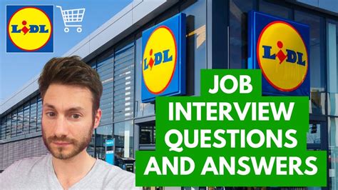 Lidl Supermarket Job Interview Questions And Answers Youtube