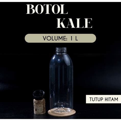 Jual Botol Kale 1Liter 1000ml Tebal Botol Jus Botol Kopi Botol