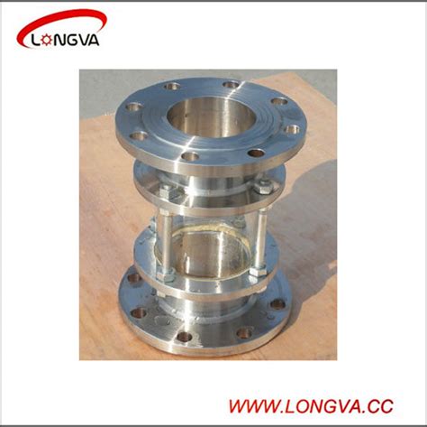 Longva Sanitary Stainless Steel Straight Sight Glass China Welded Straight Sight Glass And