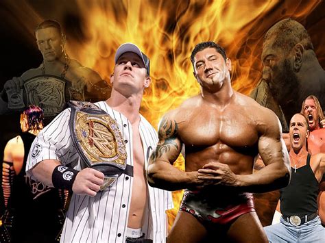 WWE WALLPAPERS: Batista Vs John Cena | WWE Batista Vs John cena ...