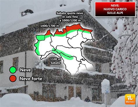 NEVE Su Alpi E Appennini 100 Cm Di Manto Bianco A 2000m VIDEO