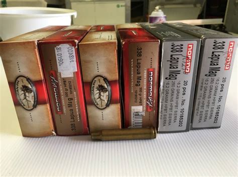 338 Lapua Mag Braas 128 X Lapua Mag Norma Brass Once Fired Postage For