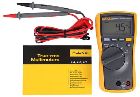 FLUKE 114 Fluke Multimètre numérique Série 110 6000 points Farnell FR