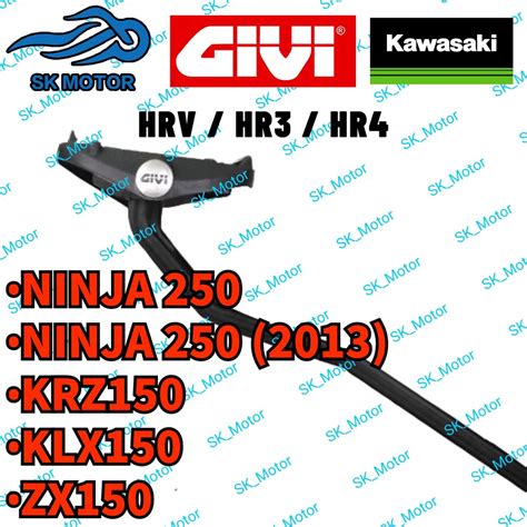 GIVI Kawasaki NINJA 250 2008 2010 2013 2017 KLX 150 S KRZ 150 ZX150 ZX