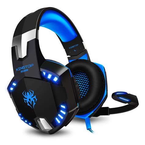 Kingtop Kg2000 Wired Stereo Gamer Headphones With Mic £1409 At Amazon