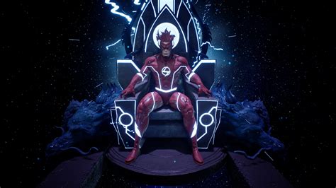 Artstation Wally West With Mobius Chair