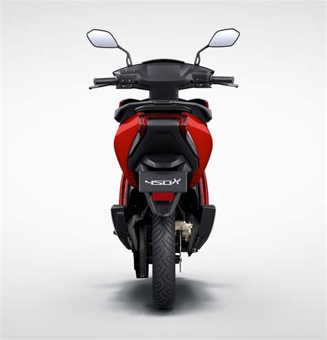 Ather 450 HR True Red On EMI Bajaj Mall