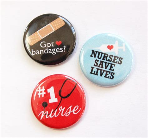 Nurse Magnets Magnets For Nurse T For Nurse Button Etsy