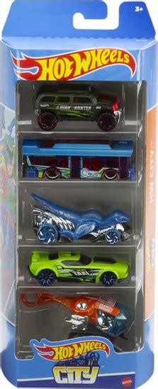 Mattel Hot Wheels Αυτοκινητάκια Σετ Των 5 HW City HFV83 BestPrice gr