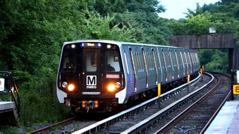 Wmata Metrorail Largo Town Center Bound Kawasaki Series Blue