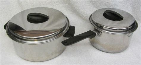 Pc Flint Ware Ecko Cookware Set Stainless Steel Stock Pot Pans W