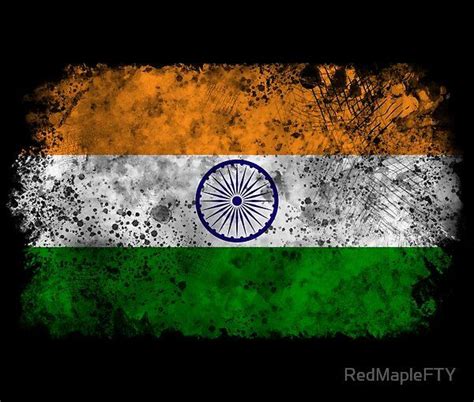 Vintage India flag by RedMapleFTY | Redbubble | India flag, Light ...