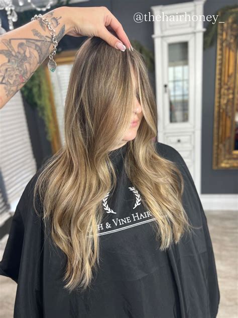 Rooted Balayage Achieve Dimension And Depth In Your Blonde Hair