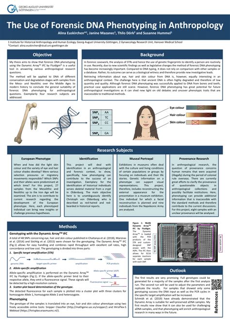 PDF The Use Of Forensic DNA Phenotyping In Anthropology