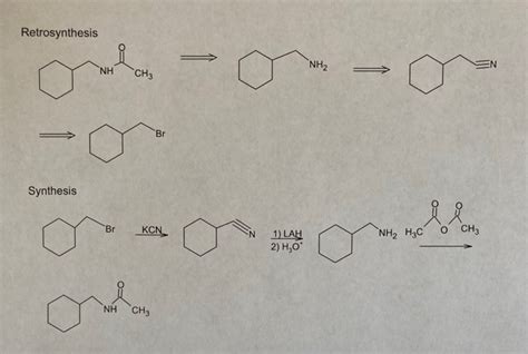 Solved Alkyne And Nitrile Synthesis Retrosynthesis Ch Ch Oh Chegg