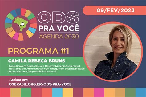 Observat Rio Social Do Brasil Ods Pra Voc Programa