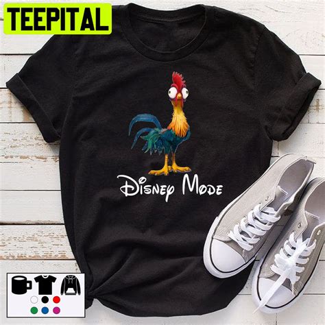 Hei Hei Disney Mode Unisex T Shirt Teepital Everyday New Aesthetic Designs