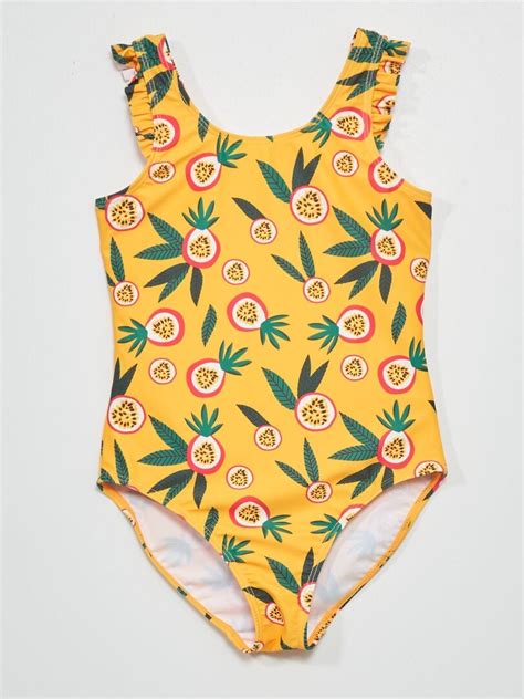 Bañador estampado AMARILLO Kiabi 10 00