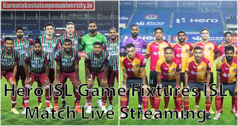 Hero ISL Game Fixtures ISL Match Live Streaming 2024, TV Channels, Live Telecast, Scorecard ...