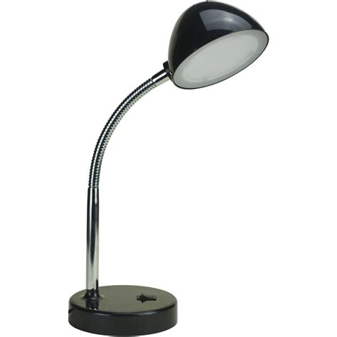 mainstays  watt led desk lamp  usb port metal gooseneck black