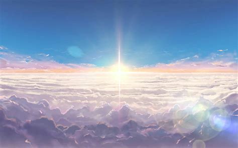 Kimi No Na Wa Name Sky Anime Your Hd Wallpaper Peakpx