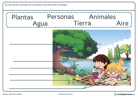 Actividades de ciencias naturales para 2º de Primaria Mundo