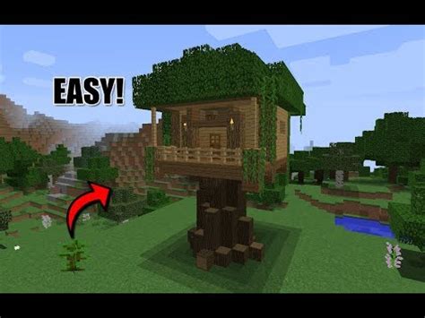 Detail Cara Membuat Rumah Pohon Di Minecraft Koleksi Nomer