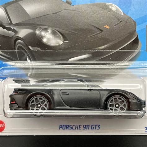 Hot Wheels Porsche 911 GT3 Black Factory Fresh 2022 10 10 Etsy