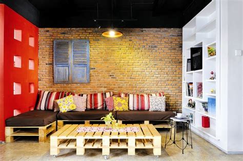 Inspirasi Dinding Bata Ekspos Untuk Living Room IDEA