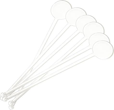 Amazon Pcs Inches Cocktail Swizzle Sticks Disposible Plastic