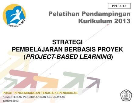 Pembelajaran Berbasis Proyek Project Based Learning Project Based