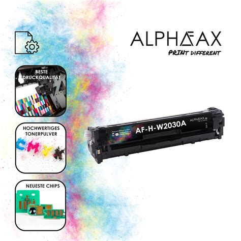 Alphafax Toner kompatibel mit HP W2030A 415A für Color LaserJet Pro