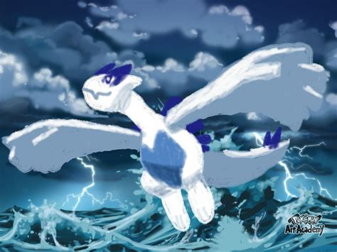 Pokemon Art Academy Lesson: Luigi the Lugia #Pokemon #PokemonArtAcademy #Lugia | Pokemon