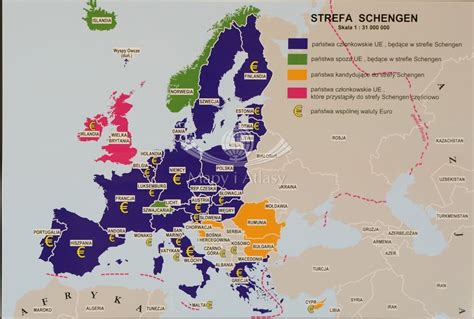 Unia Europejska Mapa Magnetyczna