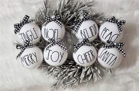 Personalized Christmas Ornaments Name Ornaments Personalized - Etsy