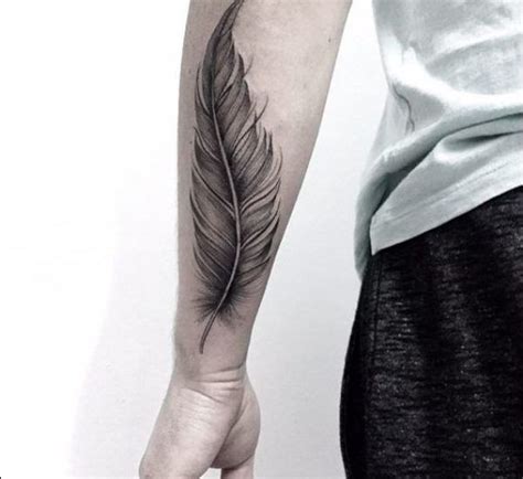 50 Very Attractive Feather Tattoos Designs And Ideas For Tattoo Lovers