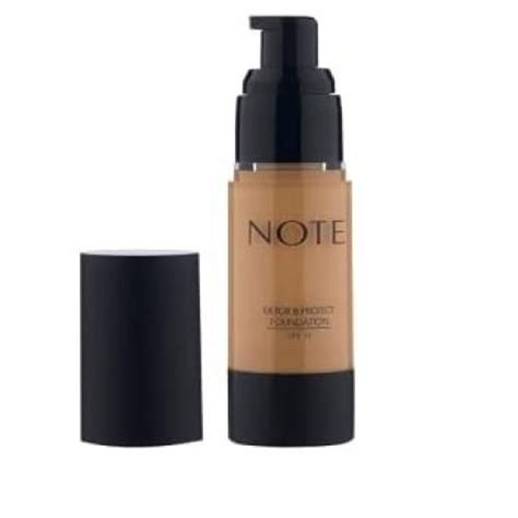 Note Detox And Protect Foundation Spf 15 102 Warm Almond 35ml