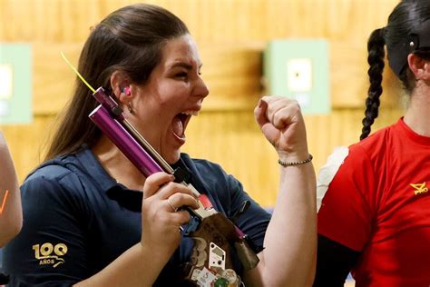 Alejandra Zavala Consigue Su Segundo Oro Panamericano En Tiro En