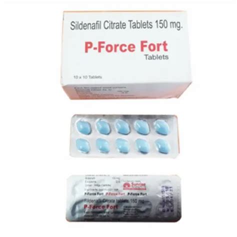 Sildenafil Citrate P Force Fort Mg Tablet At Rs Strip Ed