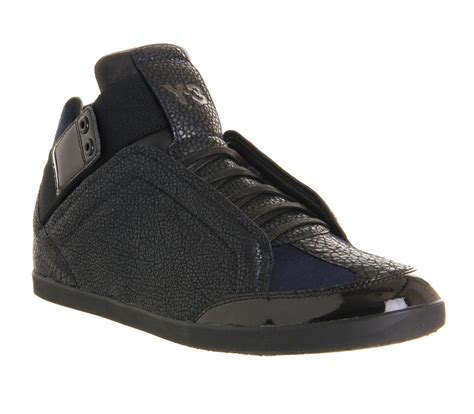 Adidas Y3 Kazuhiri Black Black Gunmetal Adidas Y3 Top Sneakers