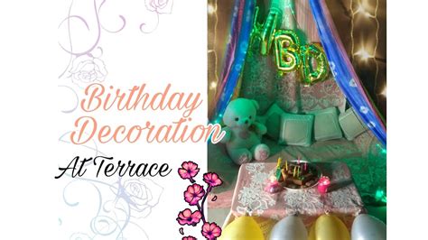 Birthday Decoration How To Make Tent At Home For Birthday💝 Youtube