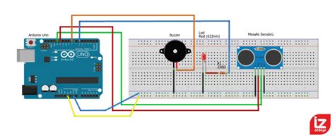 Ultrasonik Sensör ile Arduino Alarm Projesi İz Atölye