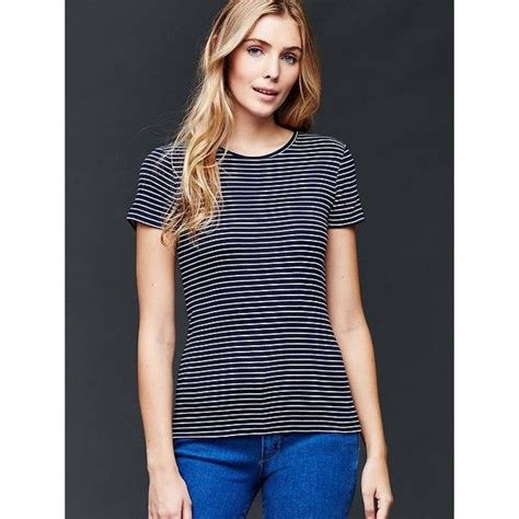 Gap Women Modern Fine Stripe Tee T Shirts For Women Striped Tee Women