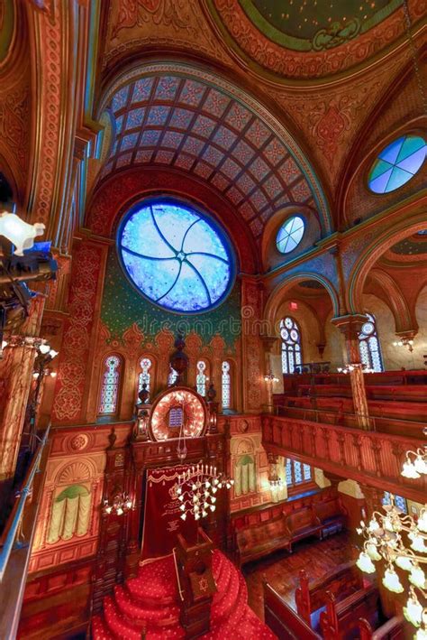 Eldridge Street Synagogue Interior Editorial Image - Image of jews ...