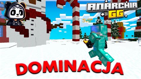 Dominacja Na Serwerze Anarchia Gg W Minecraft Youtube