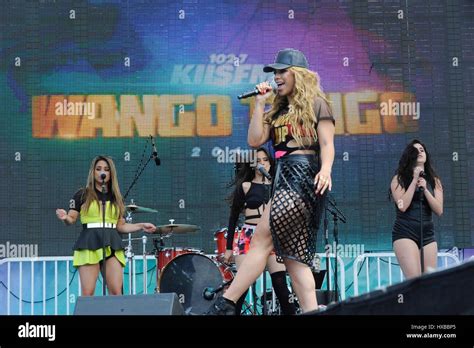 Fifth Harmony Performs Live Concert At The 2015 Kiis Fm Wango Tango Village Stage At The Stubhub