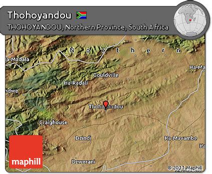 Free Satellite Map of Thohoyandou